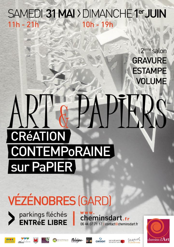 affiche art & papiers 2014